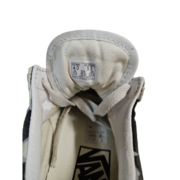 Vans Women's Era Mosaic Checkerboard Leather / Suede Canvas Sneaker - Picture 3 of 5